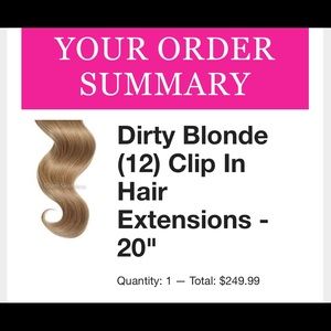 Glam Seamless 20 inch invisi clip hair extensions